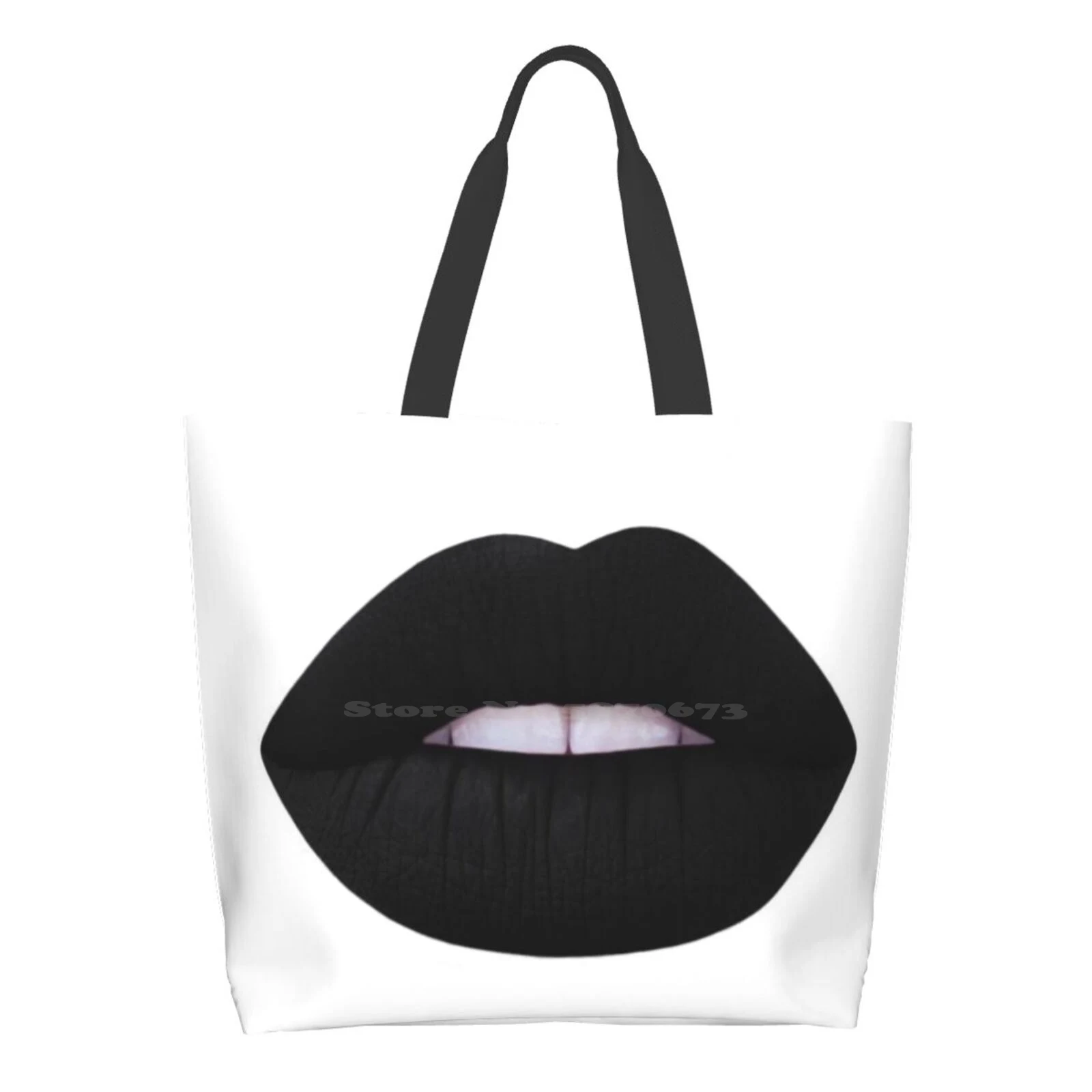 

Lips Reusable Household Tote Bags Storage Bags Celebrity Famous Makeup Youtube Movie Star Film Star Mens Female Tv Star Famous