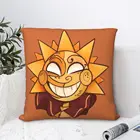 Квадратный чехол Sundrop для подушки, наволочка для подушки, удобный чехол для подушки, полиэстеровый чехол для домашнего дивана, гостиной