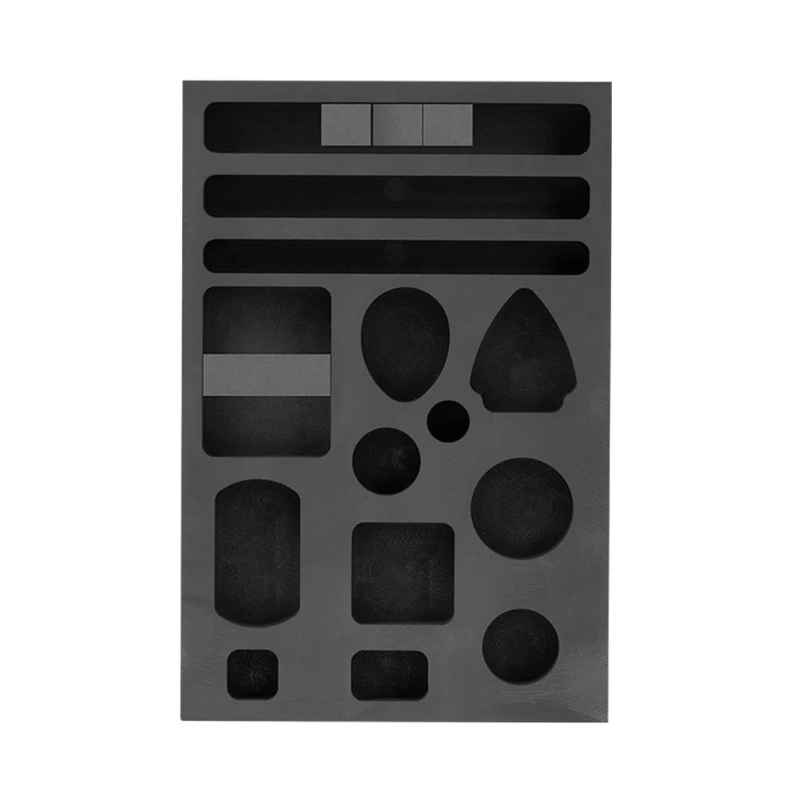 Квадратная круглая форма для литья слитков графита инструменты плавки металла