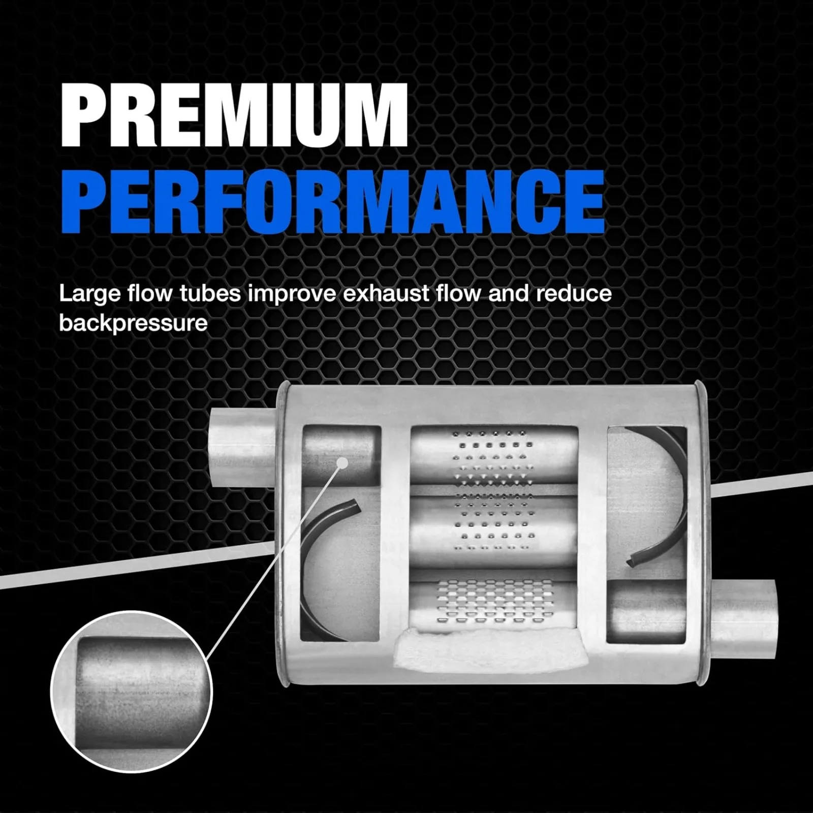 Глушитель выхлопа США Super Turbo 17748 для Ford Ranger