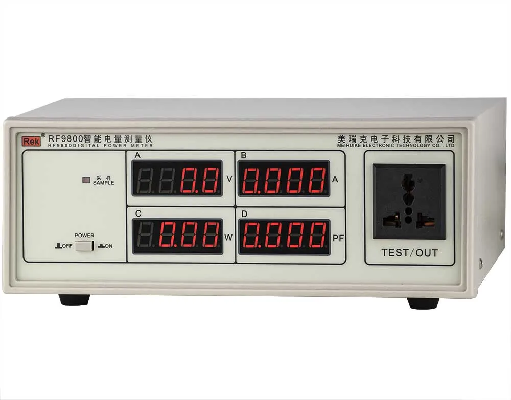 

RF9800 600V 20A Intelligent AC Electric Digital Wattmeter Power Energy Meter Panel