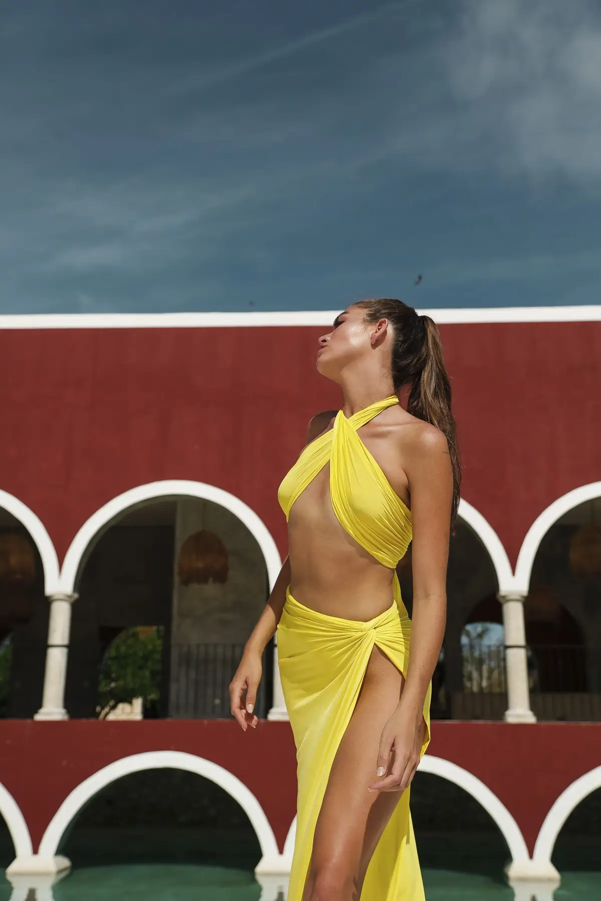 Рисунок 2 - Женское парео без ограничений желтая