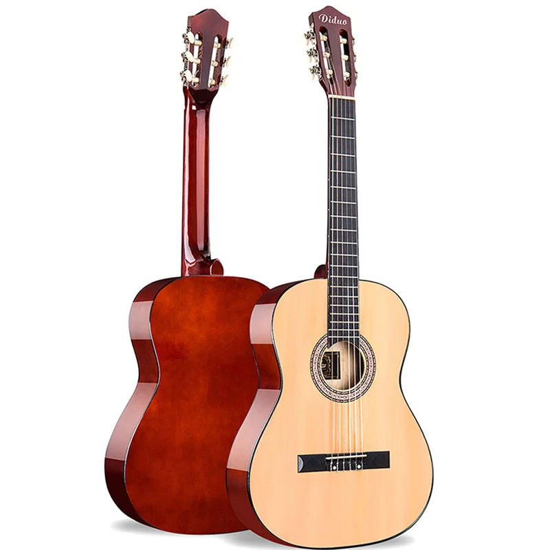 39 Inch Classical Left Handed Guitar Beginner Professional Nylon Guitar Acoustic Semi Acustica Guitar Travel Instrument JD50JT enlarge