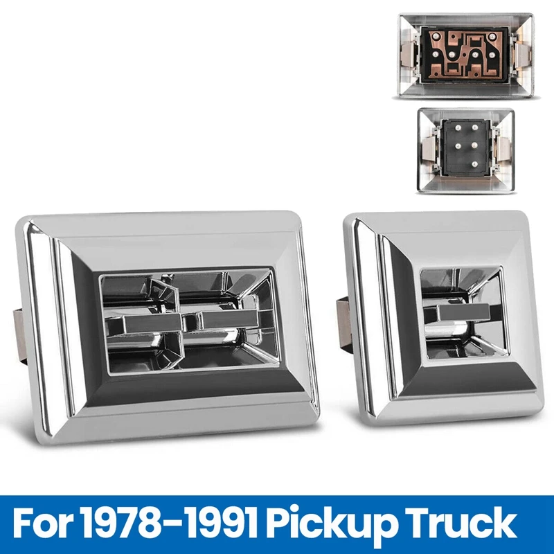 

1 Pair Power Door Window Switch Front Right & Left For 78-91 Pickup Truck GM CHEVROLET GMC OLDSMOBILE PONTIAC