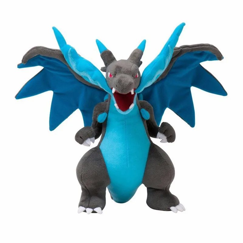 

2pcs/lot 25cm Pokemon Charizard Plush Toy Doll Mega Evolution X Y Charizard Plush Soft Stuffed Animals Toy for Children Kid Gift