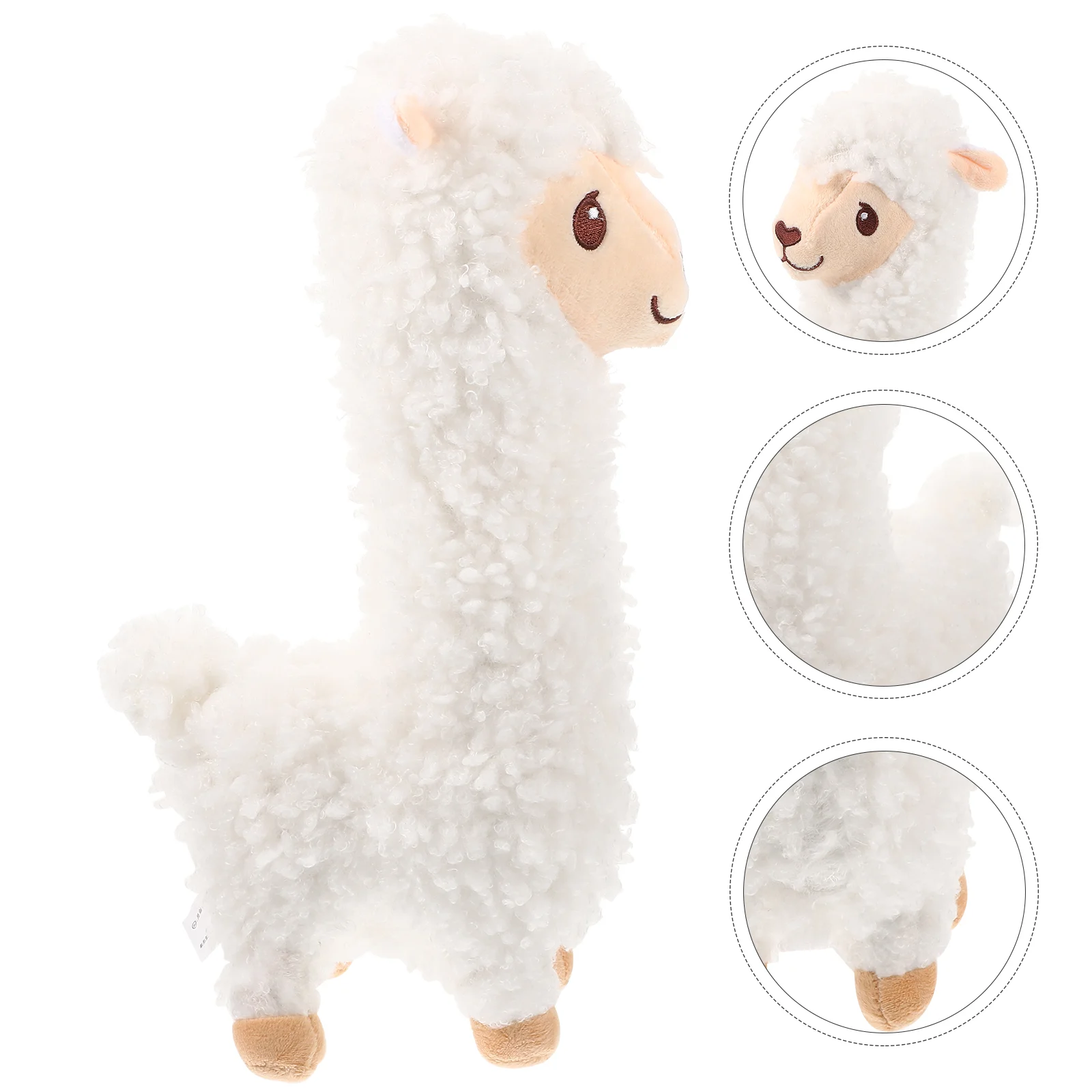 

Alpaca Plush Toy Toys Plushies Puppy Stuffed Animals Filling Decor Cotton Party Favor Small Child Kids Girls Bears