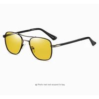 double bridge outdoor driving sun glasses polarized mirror sunglasses custom made myopia minus prescription lens 1 to 6