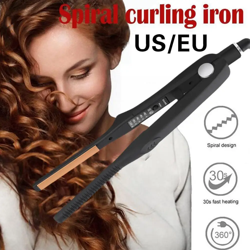 Hair Straightener For Black Women Mini Straightening Iron For Hair Wig Hair Styling T E7x6