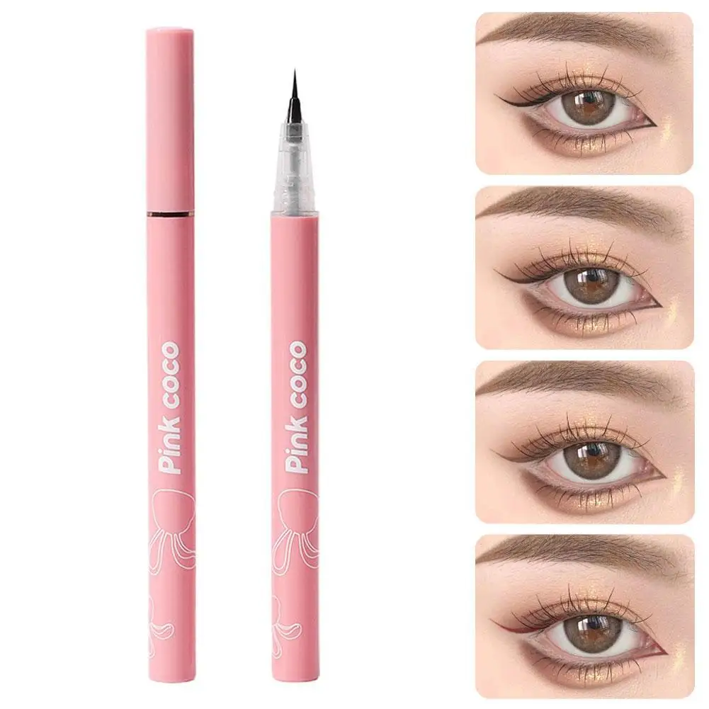 

Ultra Fine Eyeliner Pencil Liquid Eye Liner Waterproof Smudgeproof Quick Drying 12 Hour Wear Eyeliner Easy To Use Eyes Makeup