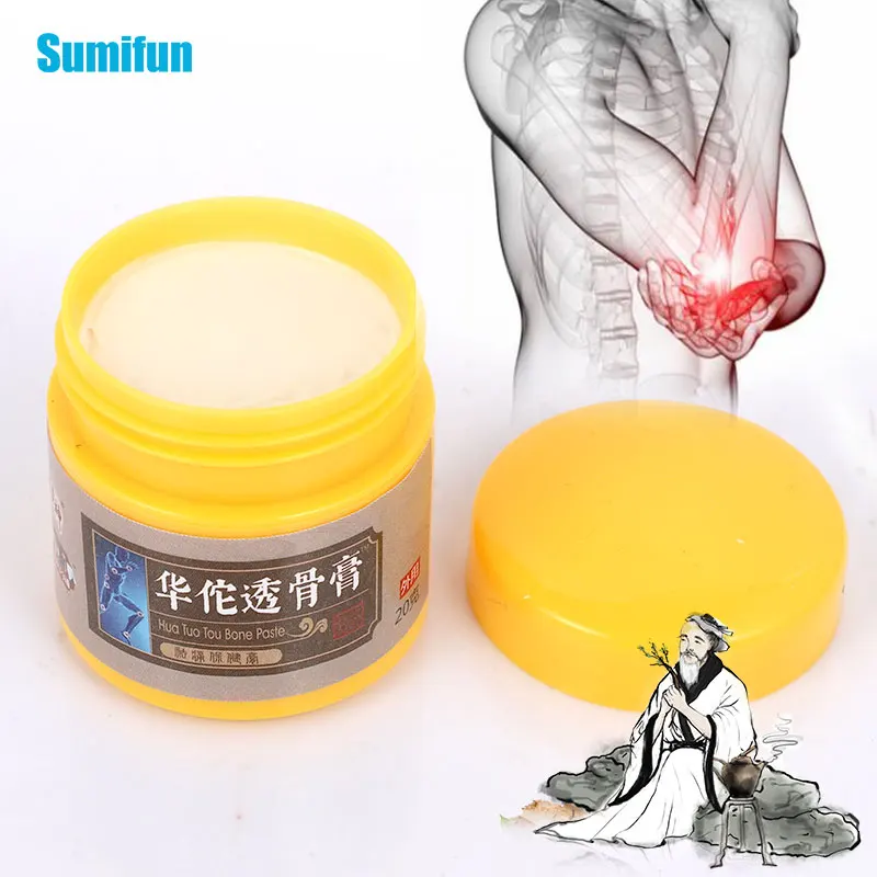 

1Pc 20g Shoulder Neck Spine Cervical Joint Analgesic Cream Arthritis Lumbar Muscle Sprain Rheumatism Body Pain Relief Ointment