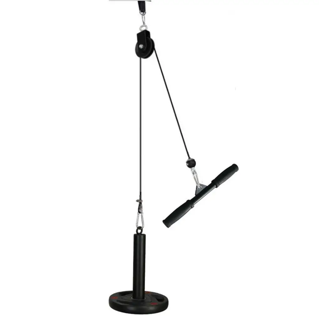 

Pulley Cable Attachment Pull Rope Stable Fitness Equipment Workout Gym