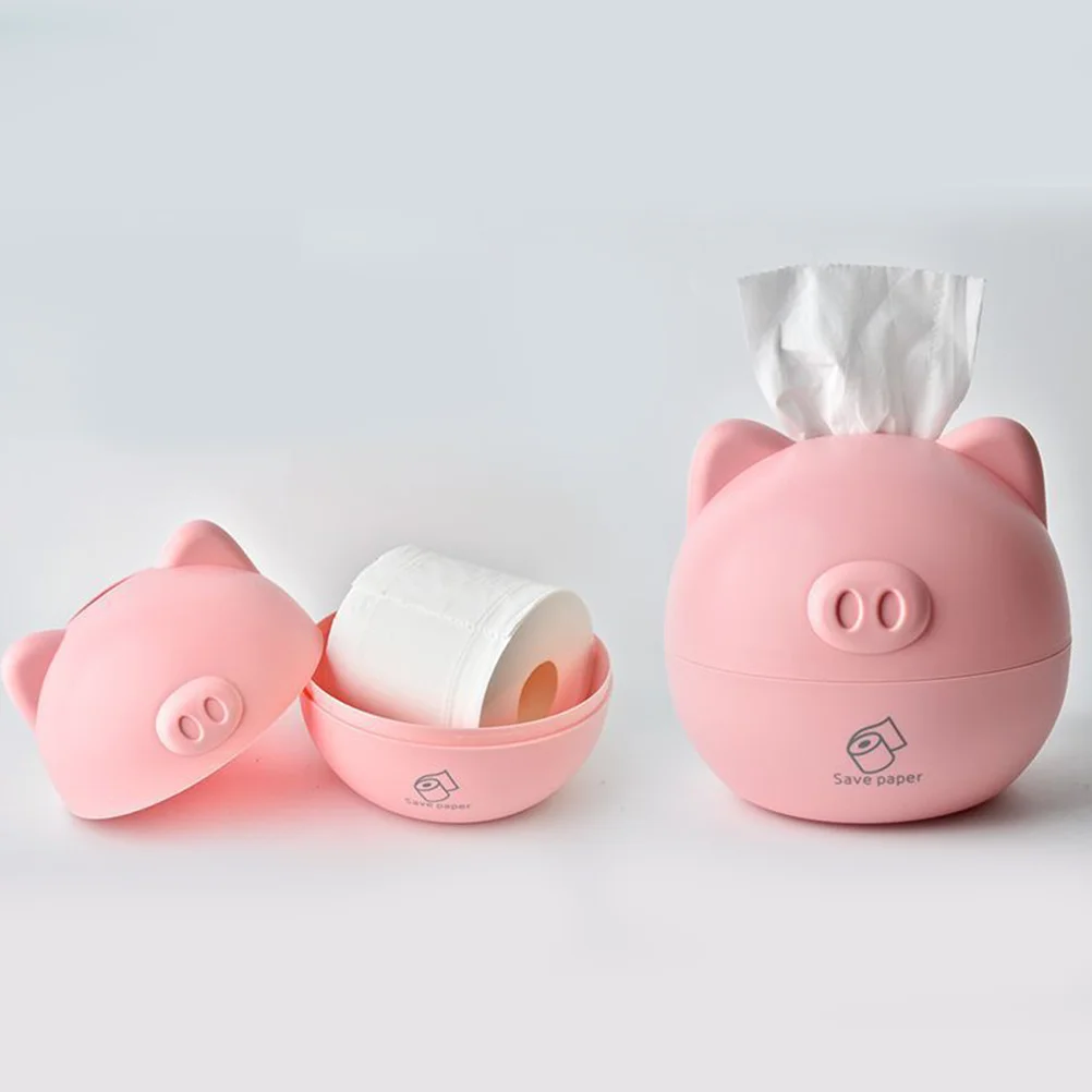 

Tissue Box Holder Paper Animal Decorative Toilet Dispenser Bathroom Facial Container Wall Cute Case Kitchen Novelty Storagehotel