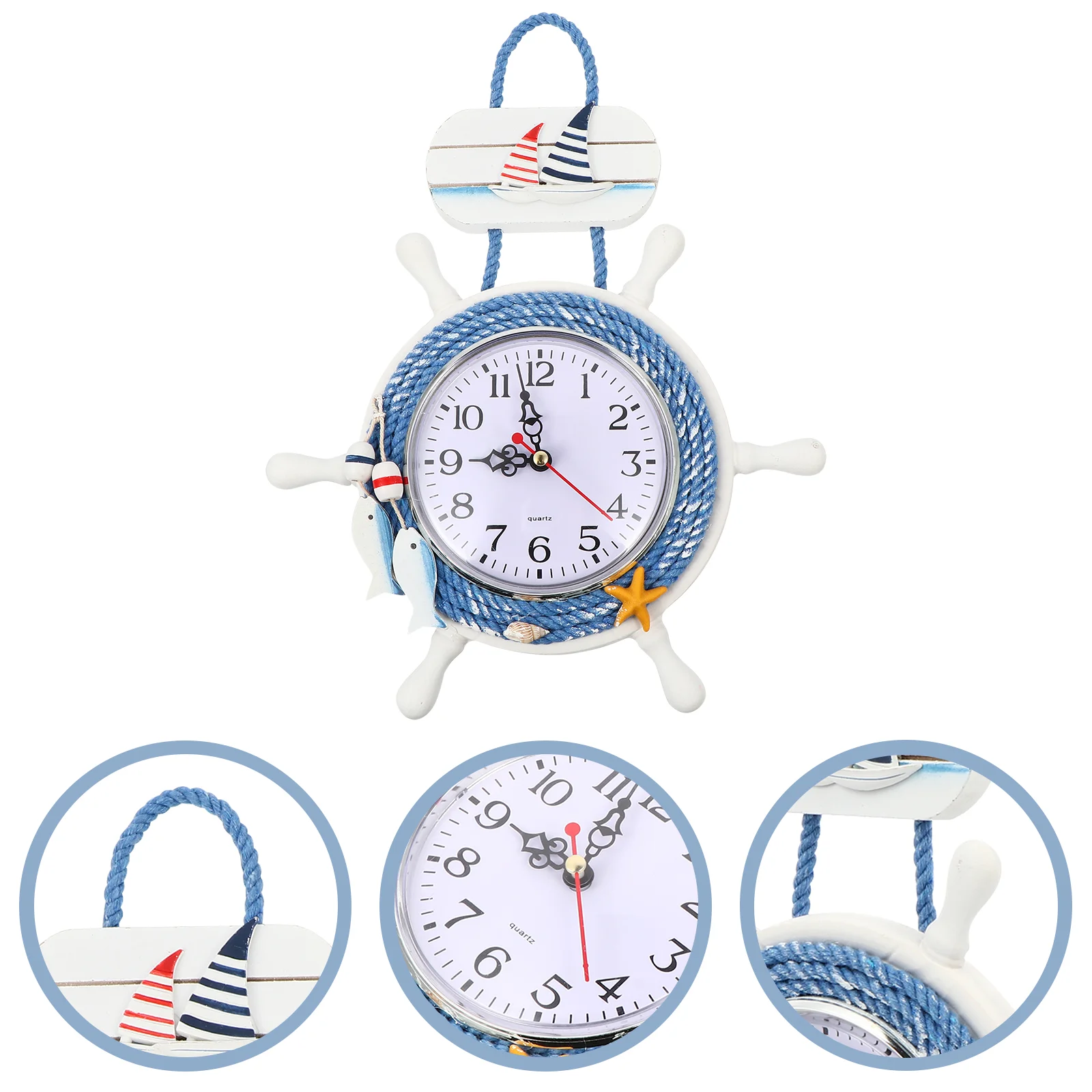 

1Pc Clock Creative Decorative Hanging Clock Clock for Dedroom Office Home