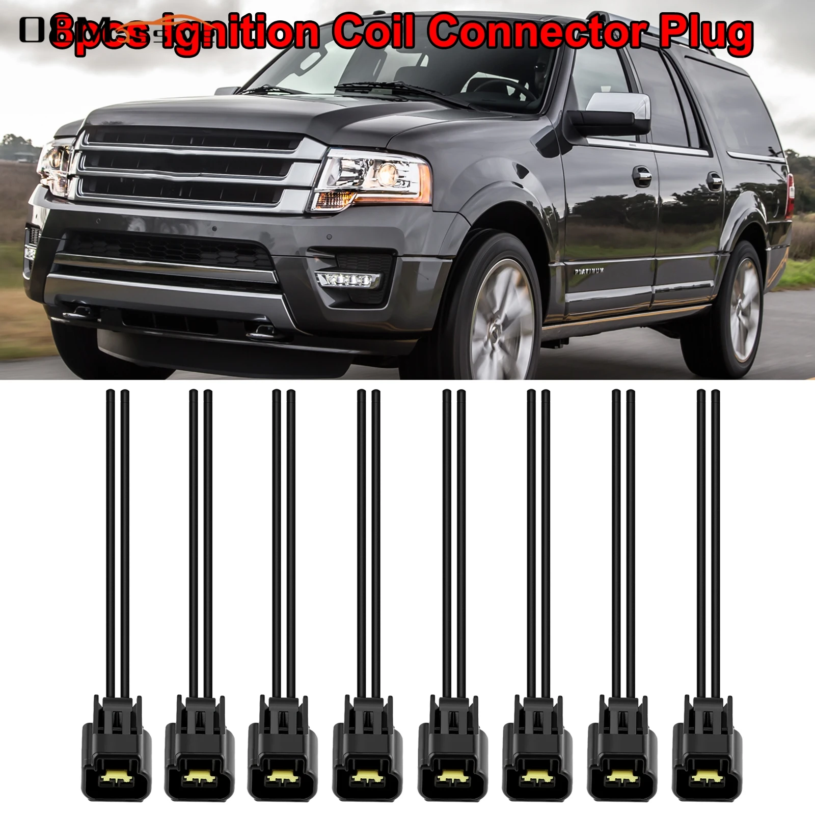 

8X жгут проводов разъема катушки зажигания для Ford 4.6L 5.4L 6.8L Mustang Cobra SVT F150 F250 E150 Lincoln Mazda Suzuki, автозапчасти