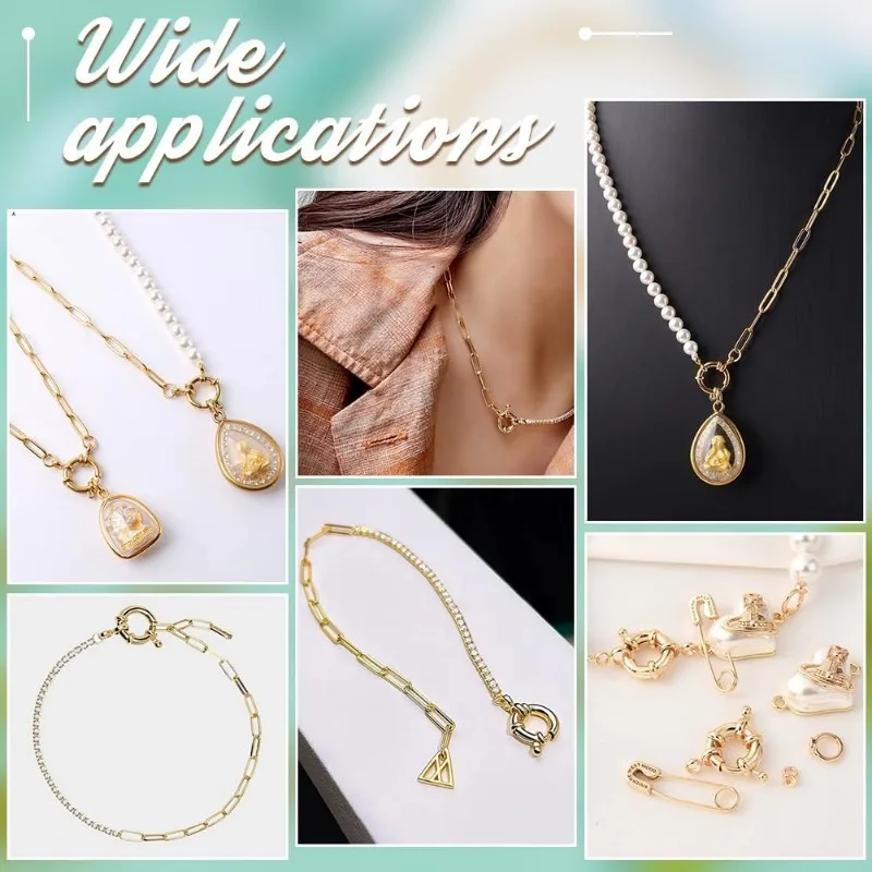 8 шт. пружинные застежки из нержавеющей стали