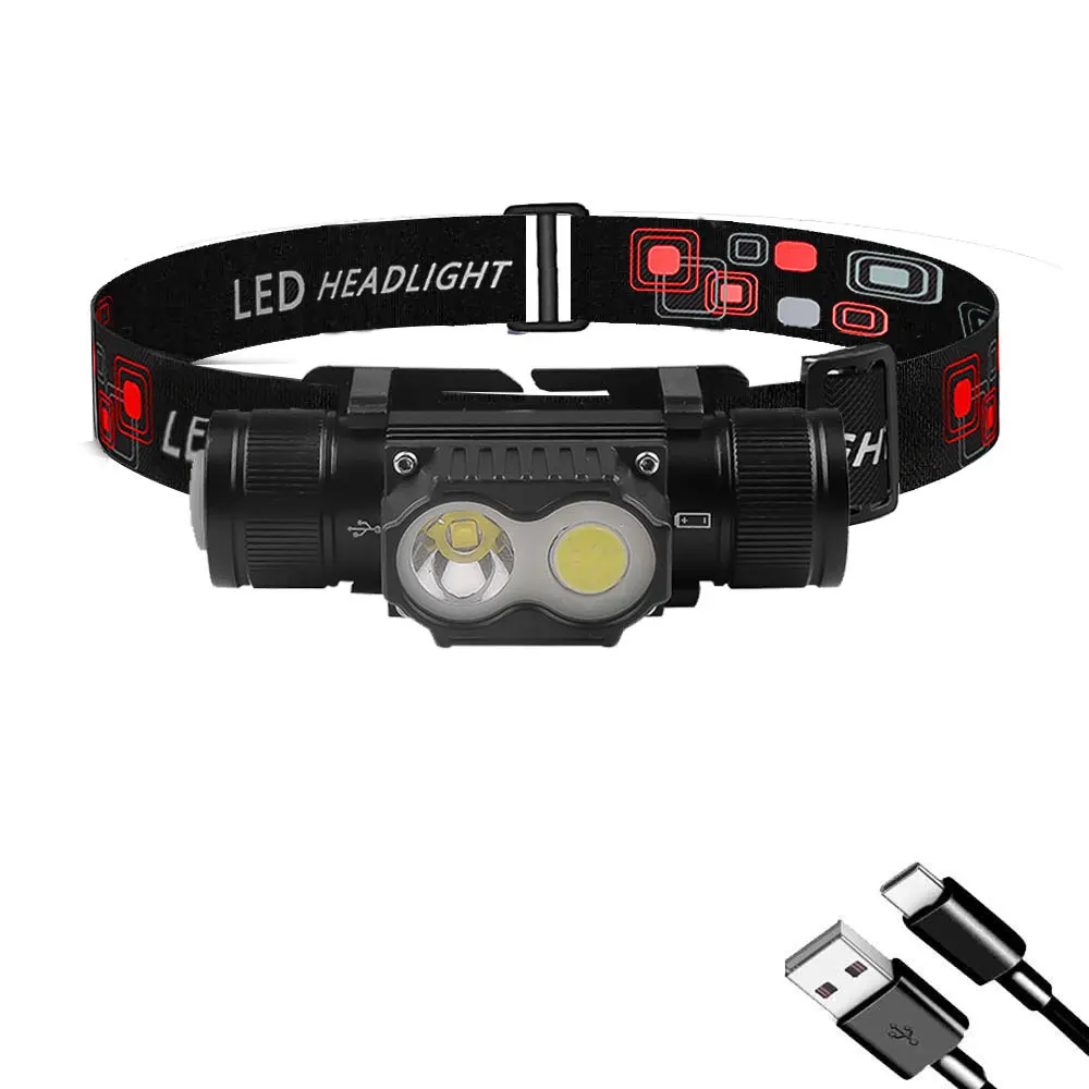 

ANYIGEDEJU Налобный фонарь белый красный LED