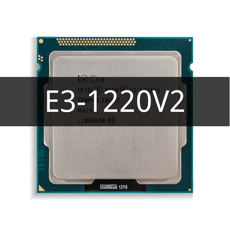 

Xeon E3-1220 v2 E3 1220v2 E3 1220 v2 3,1 ГГц четырехъядерный процессор 8M 69W LGA 1155
