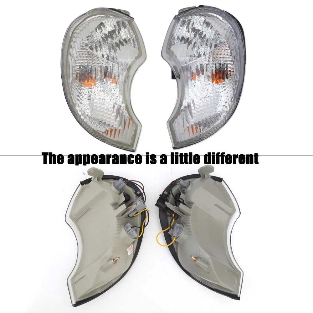 

Передний угловой индикатор фары для Hyundai Terracan 2001-2006, широкий светильник, указатель поворота с лампочкой, аксессуары для фар