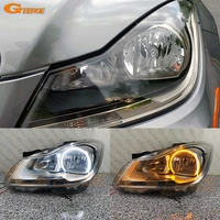 for mercedes benz c class c204 s204 w204 facelift 2011 2012 2013 2014 ultra bright smd led angel eyes halo rings day light