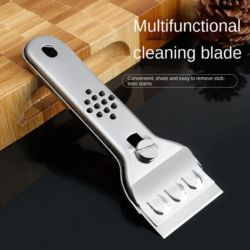 

Multifunction Glass Decontamination Shovel Removal Scraper Blades Sets for Wall Floor Tile Kitchen Stove Household Cleaning Tool