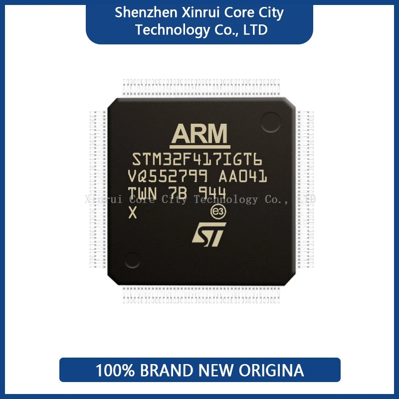 

Микроконтроллер 100% IC MCU STM32F417IGT6 STM32F417 STM32F, модуль микроконтроллера, чипы, оригинал, в наличии