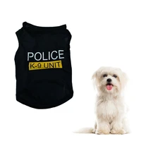cosplay dog clothes black elastic vest puppy shirt coat accessories apparel costumes pet clothes for dogs cats