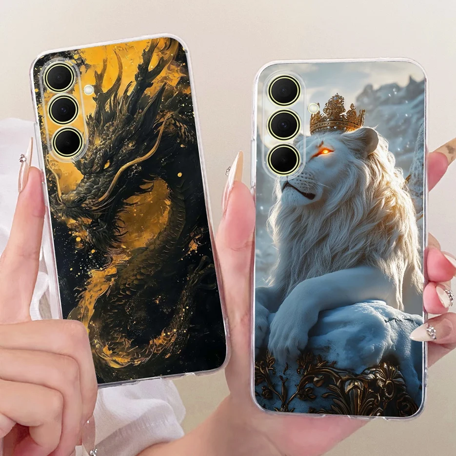 Фото Для Samsung Galaxy A37 5G Чехол SM-A376B Крутой модный окрашенный чехол Мягкий защитный чехол для Samsung A37 A 57 Galaxy A57 5G Сумки №4