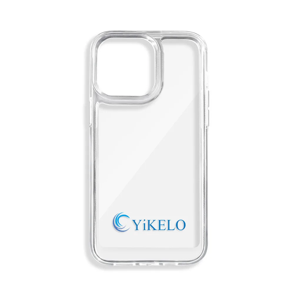 

YiKELO жесткий акриловый прозрачный чехол для телефона для iPhone 14 13 12 11 Pro Max X XR XS 7 8 Plus SE 2020 SE3 бампер Защитная задняя крышка