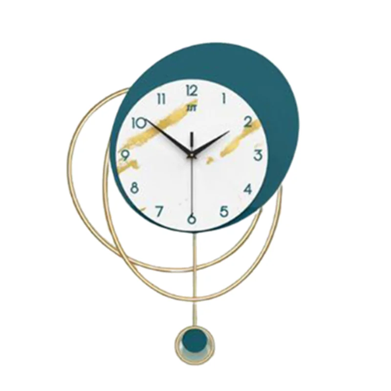 

Luxury Silent Wall Clock Pendulum Mechanism Nordic Large Wall Clock Unusual Home Decor Living Room Horloge Home Decoraction NU