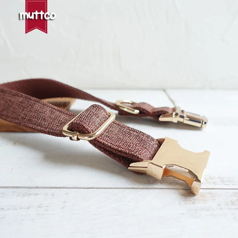 MUTTCO в розницу самодельный высококачественный ошейник для собак, такой как джентльменский КОСТЮМ КОСТЮМ Ошейник для собаки с галстуком-бабочкой, 5 размеров UDC039J (art.: 3920cfb37269a) - 3920cfb37269a