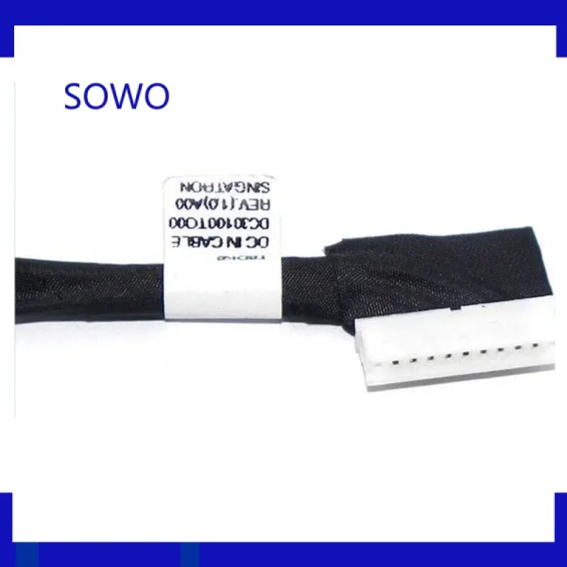 Порт зарядки ноутбука замена кабеля постоянного тока для Dell Alienware 17 R1 R2 R3 P43F DC30100TO00