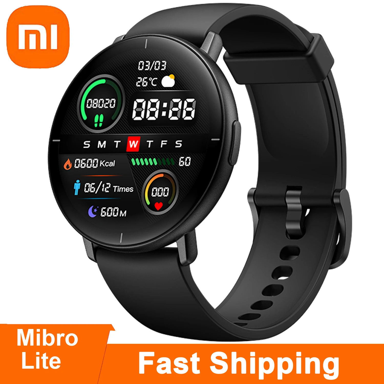 

Xiaomi Mibro Lite Smartwatch 1.3'' Amoled Screen Multi-language Ultra-thin Body Smart Watch Men's Watches for Xiaomi Phone