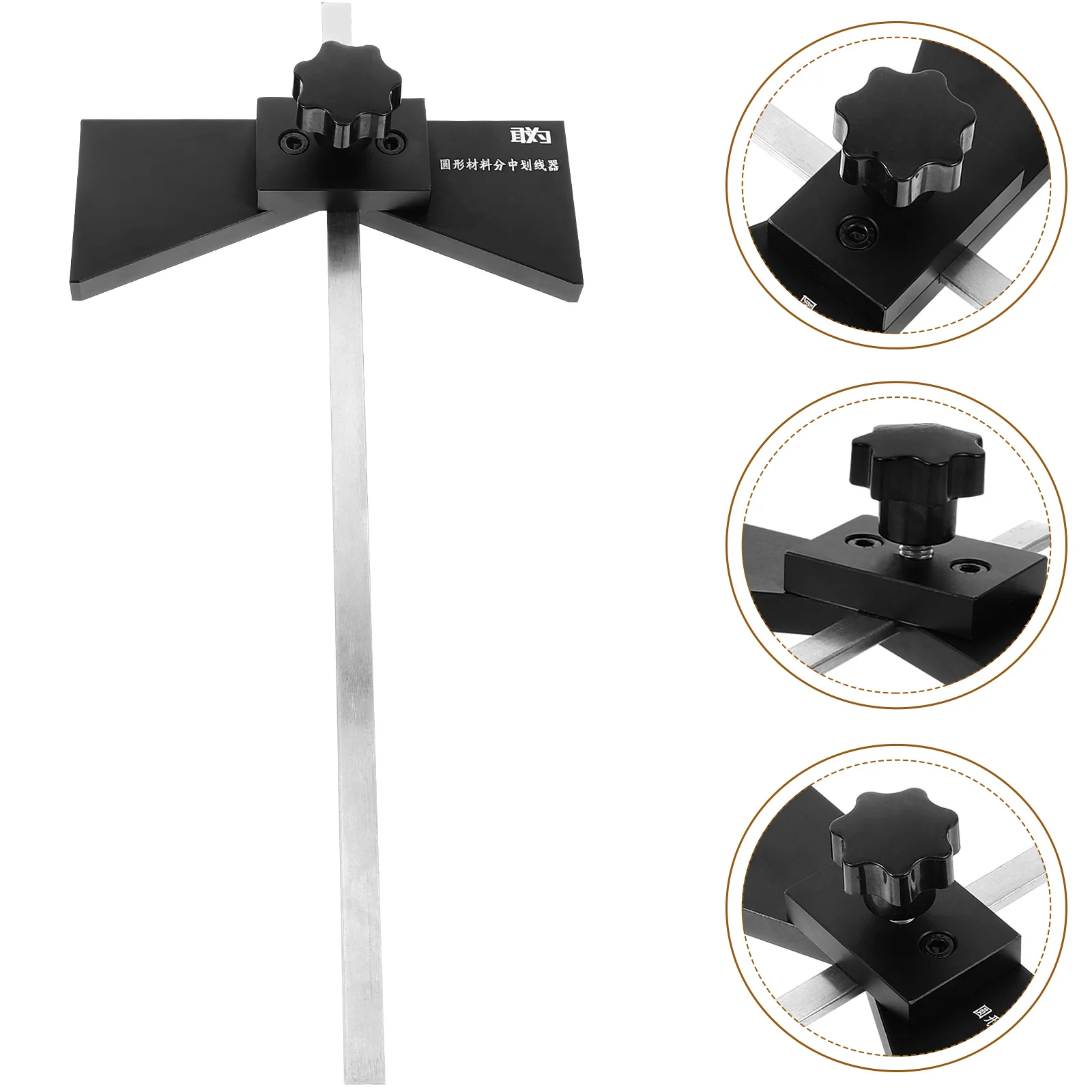 

Center Finder Scriber Centering Grading Tool Finding Woodworking Carpenter Ruler for Marking Gauge Tools