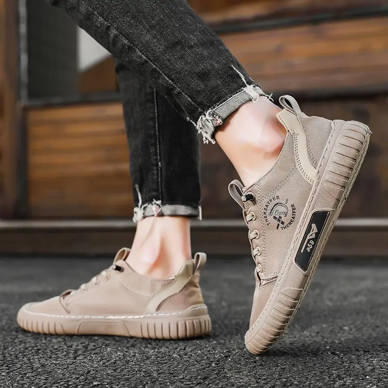 

Вулканизированная мужская спортивная обувь, спортивные Лоферы для бега, весна 2022, легкие подростковые кроссовки, белые вулканизированные т...