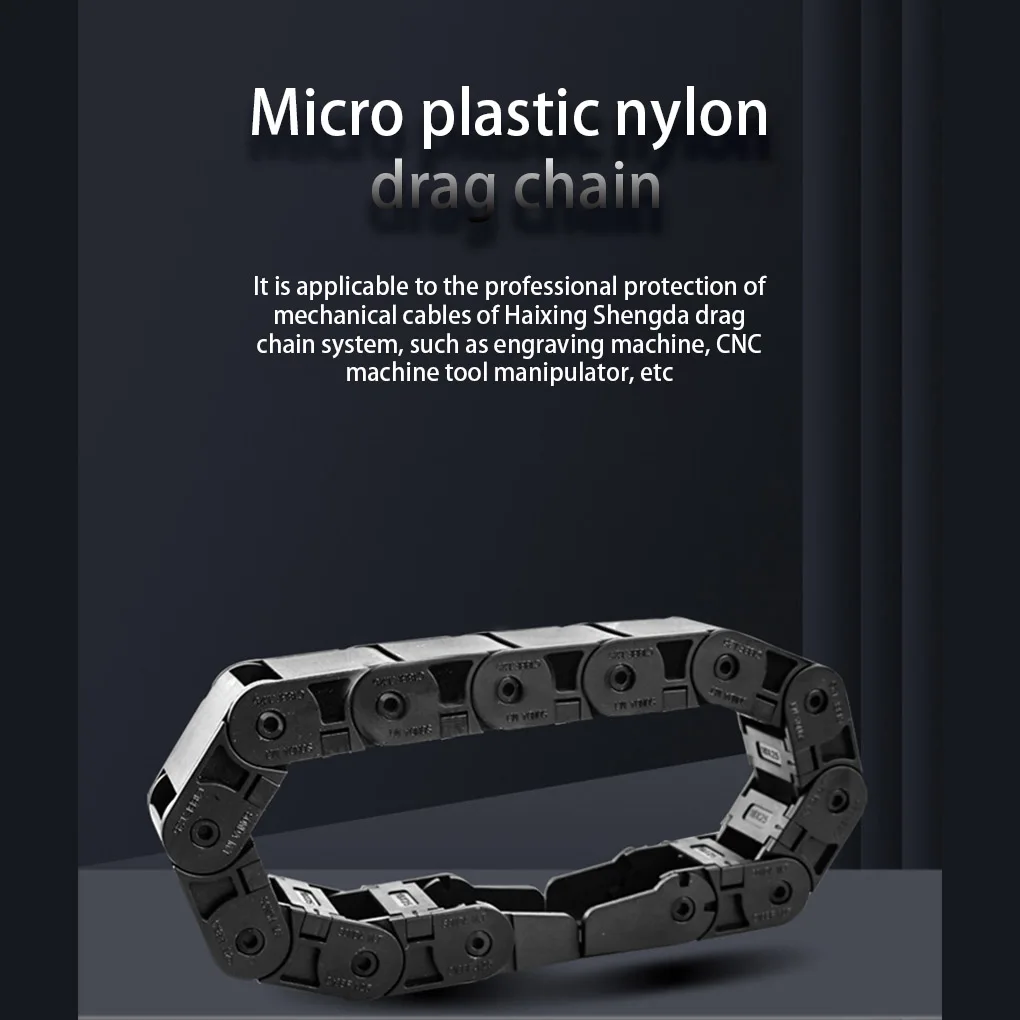 

3D Printer Drag Chain Plastic Towline Wire Carrier Home Office Business Printing Machine Replacement Parts Accessories