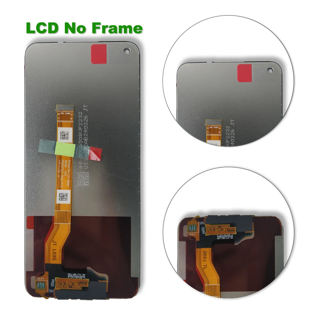 6 &quotдля OPPO Realme 9i ЖК-дисплей RMX3491 дигитайзер сенсорного экрана в сборе для 9I 8I