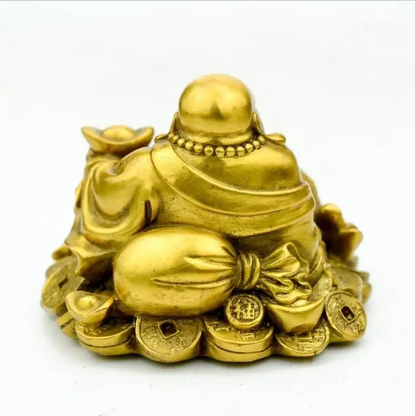 Монета из чистой меди Золотая жаба сумка Будды Юаньбао предметы интерьера