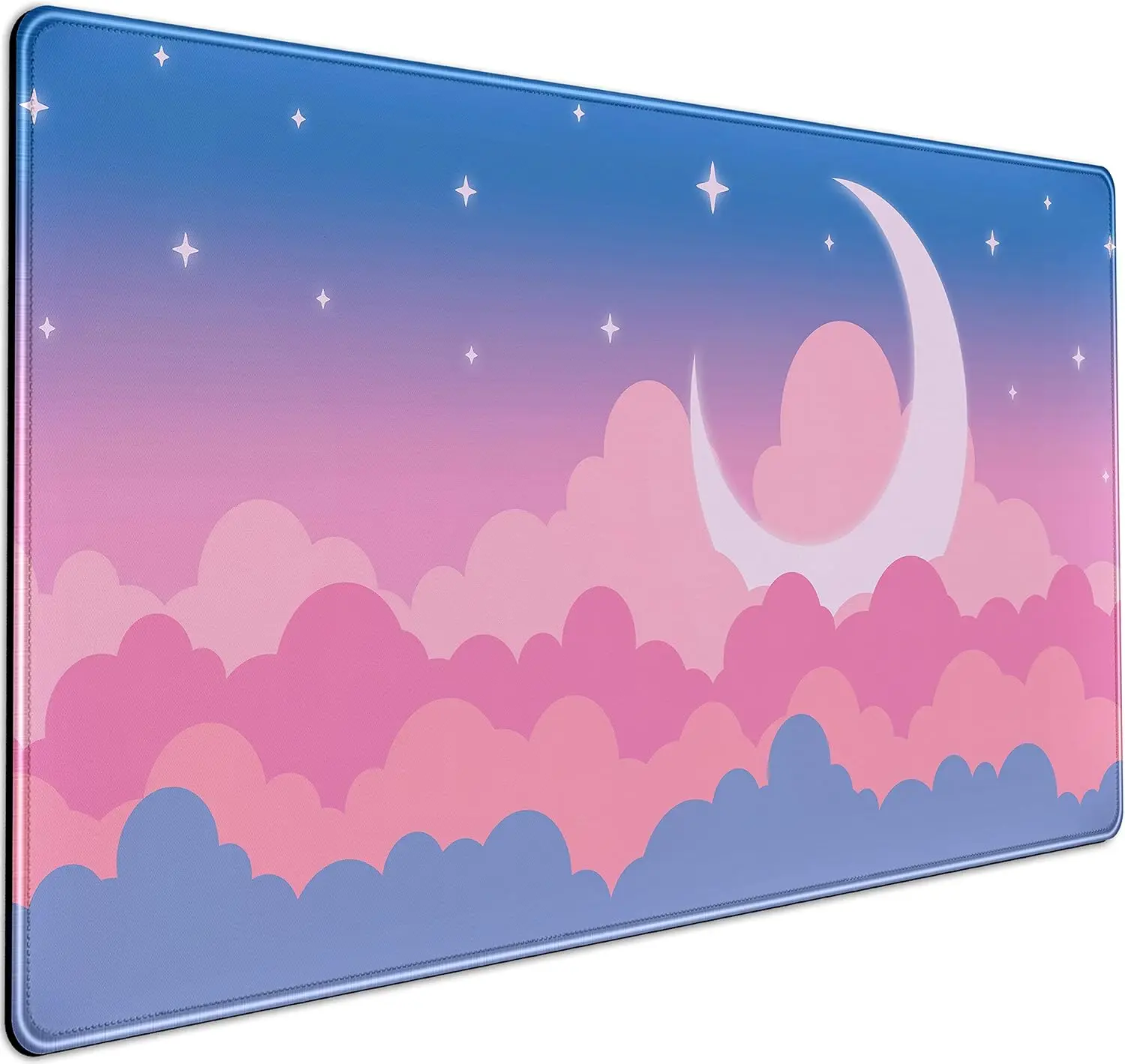 Large Blue Sky XXL Mousepad Cute Clouds Desk Mat Kawaii Pad Gaming Mouse Keyboard Computer for Decor