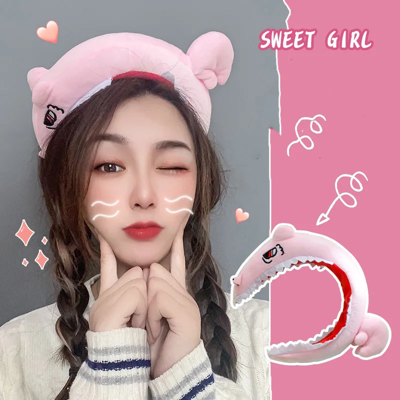 Женская заколка для волос в Корейском стиле Харадзюку простой креативный обруч с