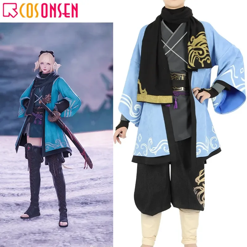 Костюм для косплея ресши хаори финальная фантазия костюм FF14 модная ниндзютсу