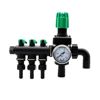 agricultural sprayer control cut off valve 3 way water distribution pipe ball valve plant protection machine precision con