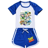 toy story 4 buzz lightyear baby girls clothes cotton girls thanksgiving girls kids t shirts shorts sports summer outfits
