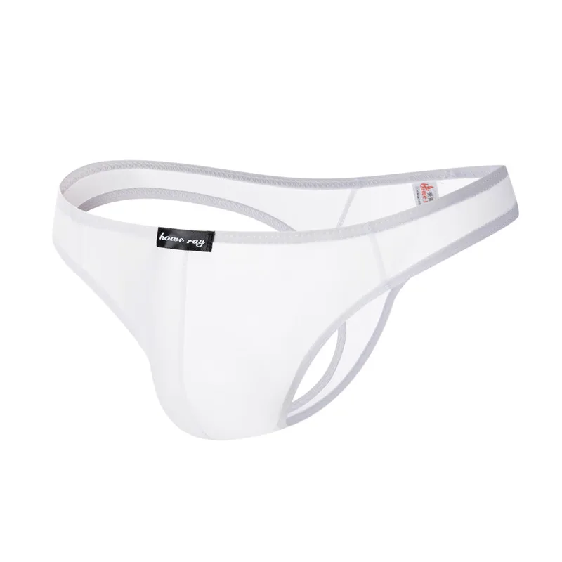 4PCS Ultra-Thin Men Briefs Solid Breathable Summer Sexy Men Underwear Low Waist Mesh Seamless Bikini Underpants Homewear Briefs