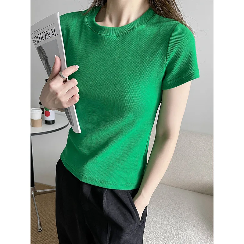 

2022 summer pregnant women's new short-sleeved T-shirt women one