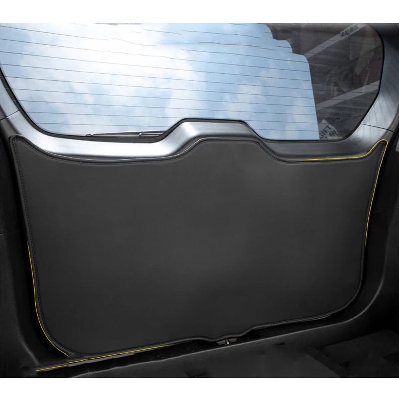 Волокнистая кожаная накладка на багажник автомобиля защитная подушка для sehol x8 jac