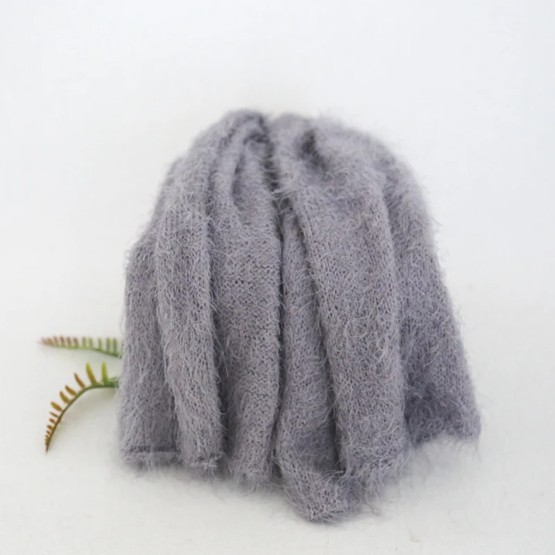 Эластичная трикотажная пушистая пеленка для новорожденных реквизит фотосъемки