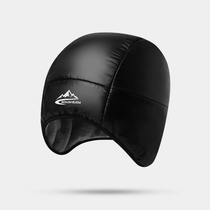 

Bicycle Down Hat Warm Beanie Ultralight Cap Men Women Cycling Winter Warm Polyester Elastic Caps Windproof Bike Ear Covers