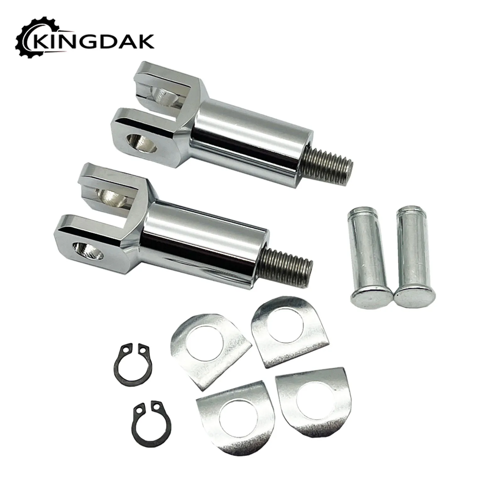 

Пассажирские подножки для мотоцикла, опорное крепление, 2,25 дюйма, комплект скоб для подножек для Harley Softail Fatboy Heritage Softail FXST 2000-2006