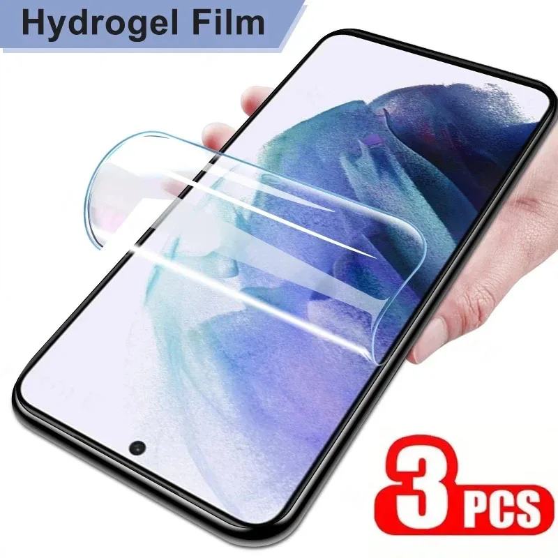 3Pcs Hydrogel Film For Xiaomi Redmi Note 13 12 11 10 9 9s Pro Max 13C 12C 10C 10A 9C 9A 9T 5G Screen Protector