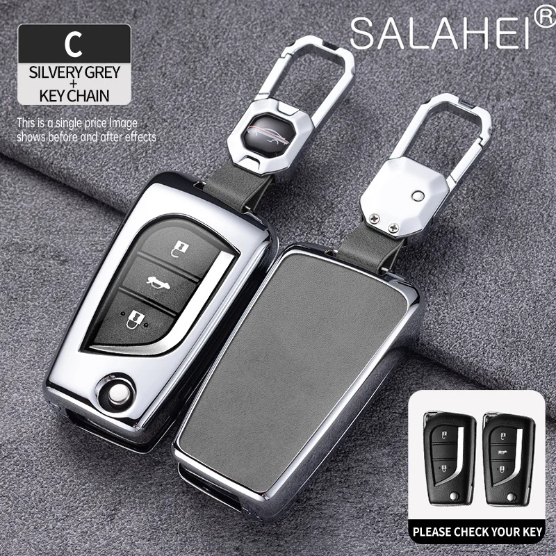 Чехол для автомобильного ключа для Toyota Camry Corolla Highlander Rav4 Чехол для автомобильного ключа для Toyota Camry Corolla Highlander Rav4